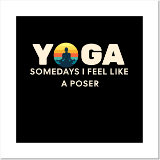 Yoga Pose(r) Posters and Art